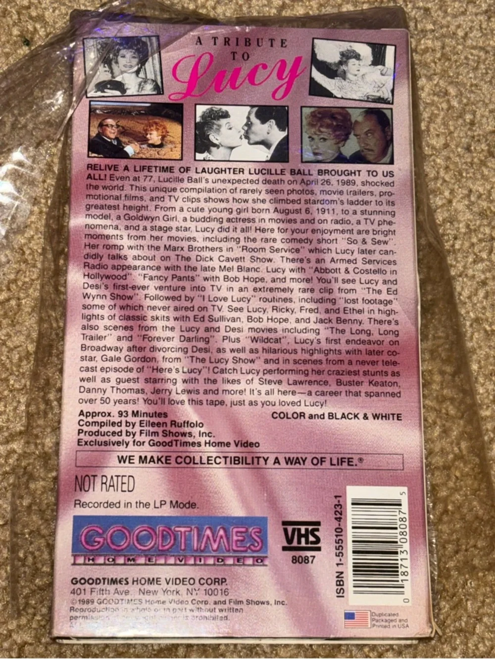 Lot Of Tribute I Love Lucy VHS Tapes.
